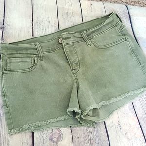 Old Navy Semi-Fitted Jean shorts (size 6)